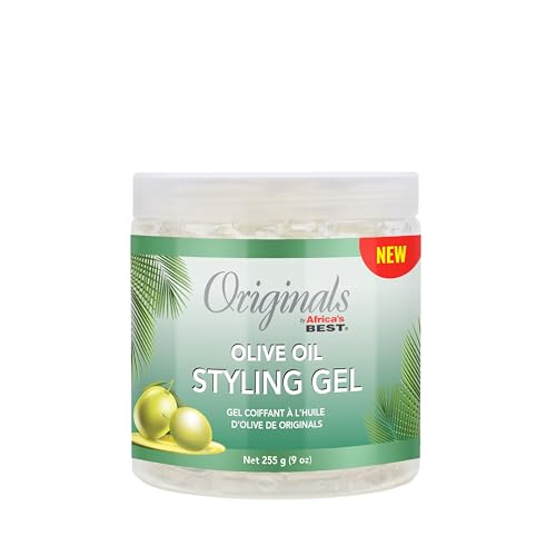 Originals by Africa's Best Olive Oil Styling Gel - for Non-Flaky, Superior Hold and Shine - 9 oz Beauty & Personal Care Originals by Africa's Best