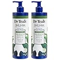 Dr Teal's Body Lotion - Moisture Plus - Rejuvenating Eucalyptus & Spearmint Essential Oils, 18 Fl Oz 2-Pack (36 Fl Oz) Beauty & Personal Care Dr Teal's