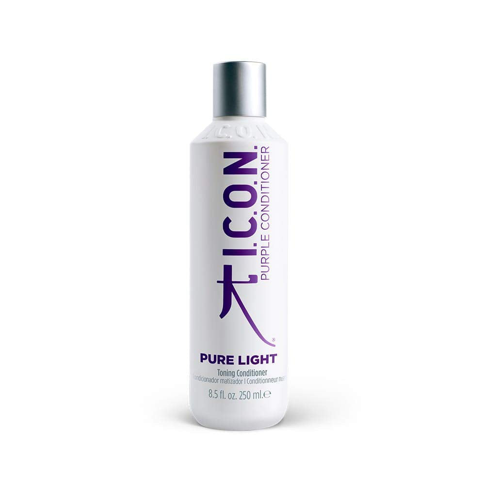 K.I.C.O.N. Pure Light Purple Shampoo & Conditioner DUO 8.5 oz. Made in USA Beauty & Personal Care I.C.O.N.