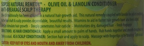 Isoplus Natural Remedy Olive Oil/Lanolin Conditioner 3.75 Oz Beauty & Personal Care Isoplus