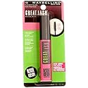 Maybelline Great Lash Washable Mascara, Blackest Black, 0.43 fl. oz. (Pack of 3) Beauty & Personal Care MAYBELLINE