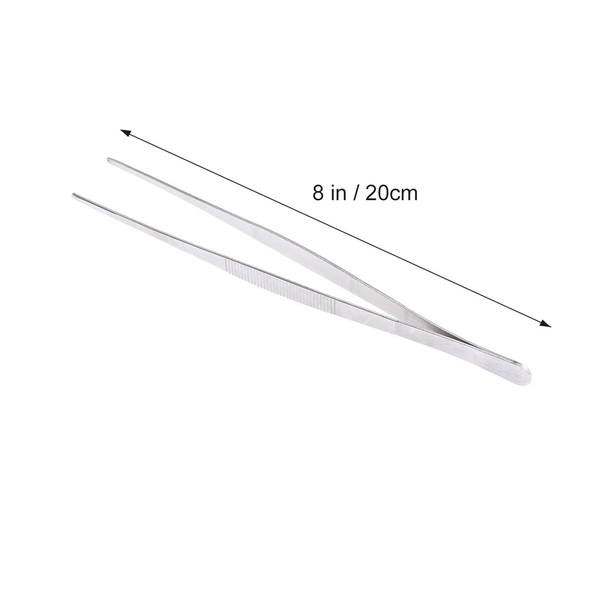 Eyelash Extension Tweezers Straight Tip 20 / 30cm Stainless Steel Tweezers for Eyelash Extensions, Eyelash Tweezers for Extensions, Eyelash Tweezers Beauty and Personal Care TopHomer