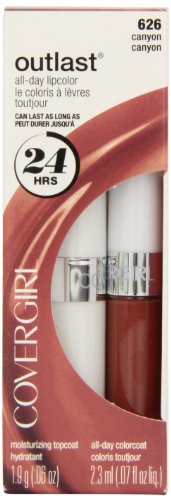CoverGirl Outlast All Day Two Step Lipcolor, Canyon 626, 0.13 Ounce Beauty & Personal Care COVERGIRL