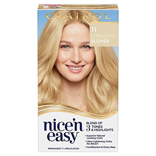 Clairol Nice 'n Easy Hair Color, [11] Ultra Light Blonde 1 ea Beauty & Personal Care Clairol