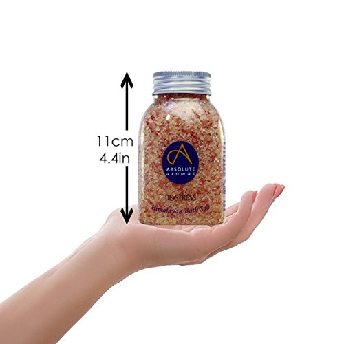 Absolute Aromas - De-Stress Himalayan Bath Salt - 290g Beauty and Personal Care Absolute Aromas