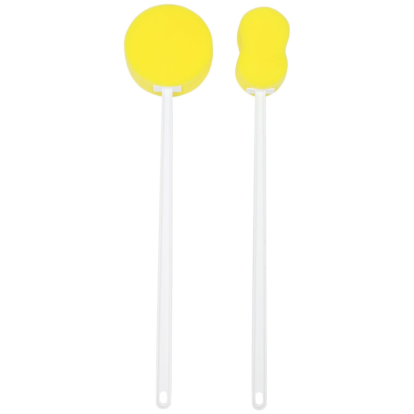 Ciieeo Long Handle Body Cleaning Brush 2pcs Set with Soft Bristles Exfoliating Shower Bath Scrubber for Deep Cleansing and Back Massage at Home Beauty and Personal Care Ciieeo