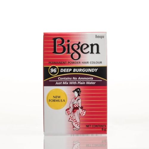 Bigen Powder Hair Color #96 Deep Burgundy 0.21 Ounce (Pack of 2) Beauty & Personal Care Bigen