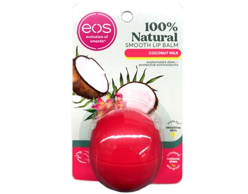 EOS Super Soft Shea Lip Balm, Coconut Milk 0.25 oz (Pack of 8) Beauty & Personal Care eos