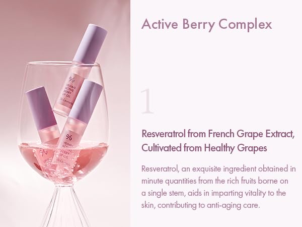 Dr.Ceuracle Vegan Active Berry Lip Oil - Moisturizing Lip Gloss for Dry, Chapped Lips, Long-Lasting Glow, Korean Skincare for Stocking Stuffers (4.5ml Beauty and Personal Care leegeehaam