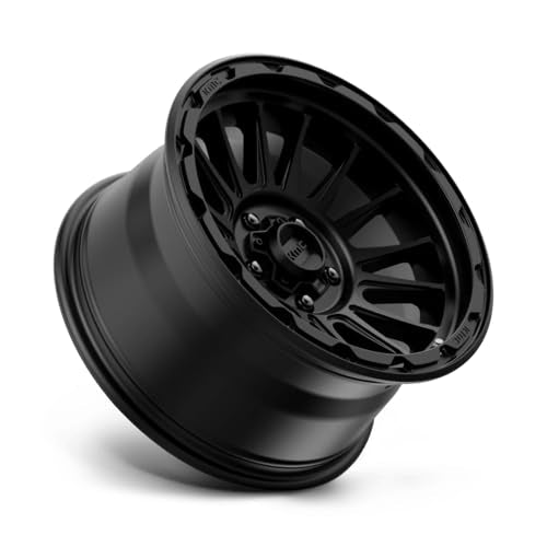 KMC Wheels KM54279050712N Impact KM542 17X9 5X5.0 S-BLK -12MM Beauty & Personal Care KMC Wheels