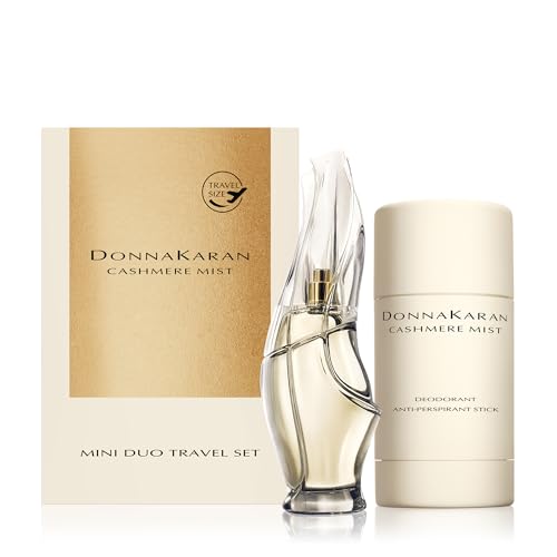 Donna Karan Cashmere Mist Discovery Mini Duo Set For Women - Eau de Parfum Mini Spray 0.25 Fl. Oz. & Anti-Perspirant Deodorant Stick, 1.0 Oz. Beauty and Personal Care Donna Karan Cashmere Mist Default Title