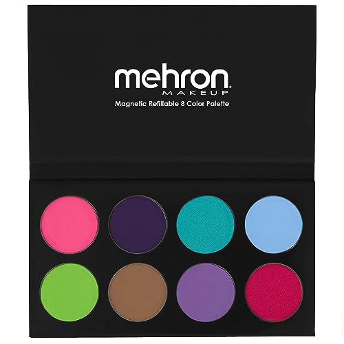 Mehron Makeup Paradise Makeup FX 8 Color Island Palette (formerly Pastel Palette) | Body Paint & Face Paint Palette | Professional & Water Activated | Beauty & Personal Care Mehron
