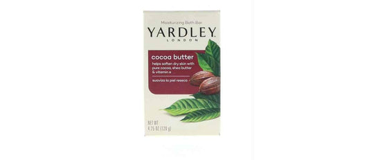 Yardley Moisturizing Bar Cocoa Butter 4.0 oz (Pack of 4) Beauty & Personal Care Yardley