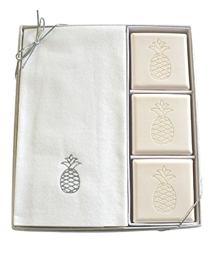 Carved Solutions Eco Luxury Courtesy Gift Set-S-Pineapple Soap Beauty & Personal Care Carved Solutions