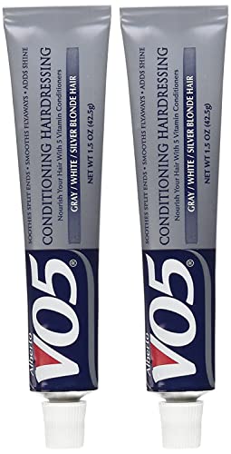 Alberto VO5 Conditioning Hairdressing for Gray, White, Silver Blonde Hair, 1.5 oz (Pack of 2) Beauty & Personal Care Alberto VO5