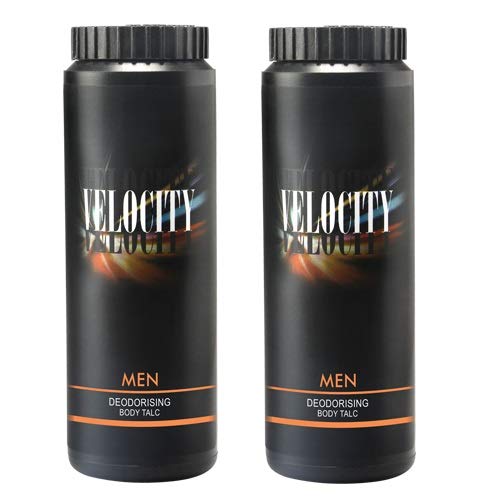Modicare Velocity Men Deodorising Body Talc (100gm Each)-Pack of 2 Beauty and Personal Care Modicare