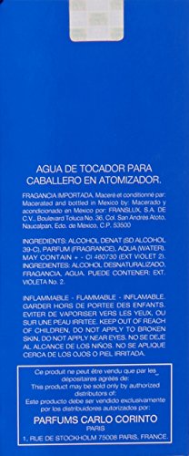 Carlo Corinto Eau de Toilette Spray, Concentree, 3.3 Ounce Beauty & Personal Care Carlo Corinto