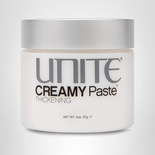 UNITE Hair - CREAMY Paste - Styling Cream for Thickness, Texture & Definition - Adds Fullness and Flexible Hold - Perfect for Fine to Medium Hair Beauty & Personal Care UNITE