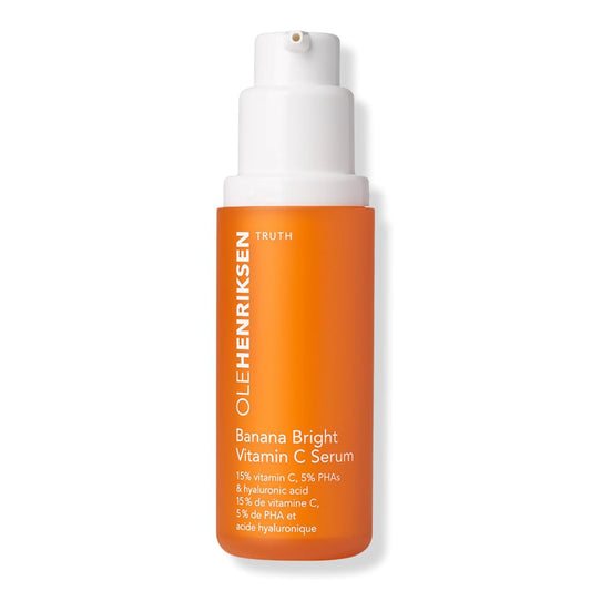 OLE HENRIKSEN Banana Bright Vitamin C Serum (0.5 ounce / 15ml Half Size) UNBOXED Beauty & Personal Care Ole Henriksen