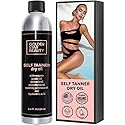 Self Tanner Oil - Natural Sunless Tanning Spray w/Hyaluronic Acid and Organic Oils, Clear Gradual Fake Tan Sprayer for Perfect Golden Glow 8.0 fl.oz Beauty & Personal Care GOLDEN STAR BEAUTY