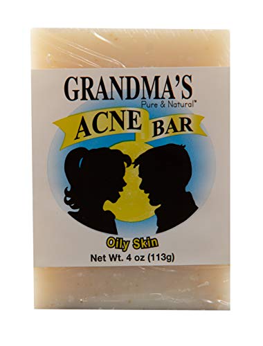 Grandma's Pure & Natural Acne Bar for Oily Skin 4 oz Beauty & Personal Care GRANDMA'S PURE & NATURAL