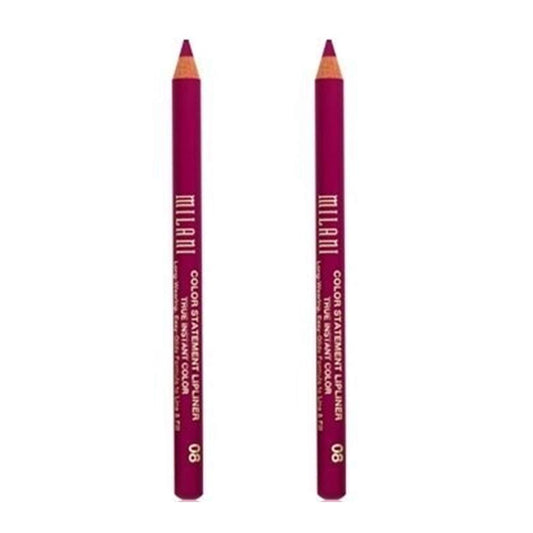 Pack of 2 Color Statement Lipliner, Fuchsia 08 Y Beauty & Personal Care Milani