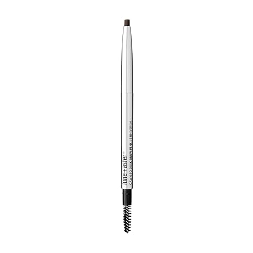 Lune+Aster Brow Pencil | Universal Eyebrow Pencil With Spoolie Brush. Longwear Formula. No Sharpening Required. Vegan & Gluten Free - Brown Beauty & Personal Care Lune+Aster