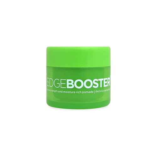 Style Factor Edge Booster Extra Strength and Moisture Rich Pomade 0.85oz Mini Travel Size (0.85oz, Pack of 1, Emerald) Beauty & Personal Care Style Factor