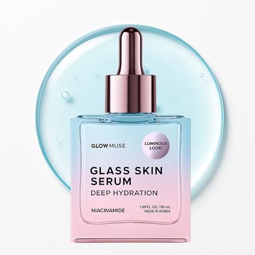 Glow Muse Niacinamide Face Serum - Dermatologist Tested, Anti-Aging, Korean Skin Care - Deep Hydration for Glass Skin, Calms Redness, Refines Pores Beauty & Personal Care Glow Muse