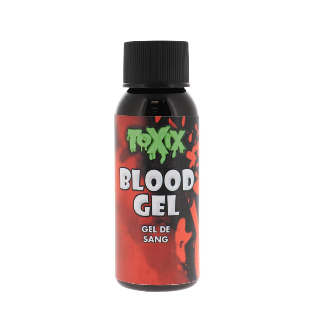 TOXIX 3PCS Halloween Fake Blood Kit- Spray Blood 1FL OZ + Blood Gel 1FL OZ + Bloody Scab 30 Grams, Washable Realistic Special FX Makeup, Zombie Beauty & Personal Care TOXIX