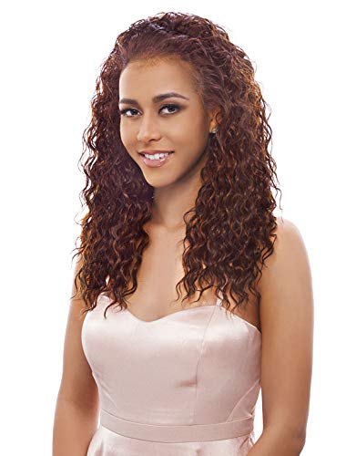 Janet Collection New Easy Quick AGATHA Half Wig (1 - Jet Black)