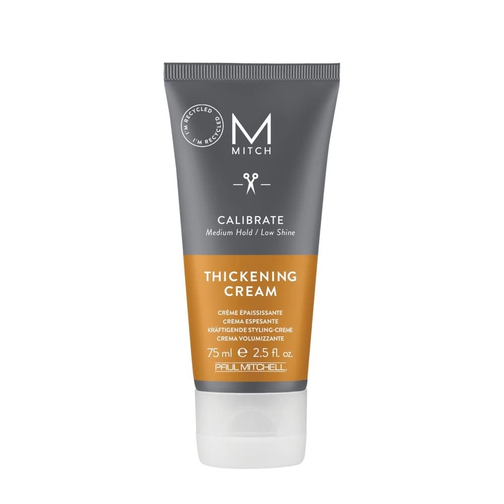 MITCH by Paul Mitchell Calibrate Thickening Cream, Medium Hold, Low Shine, For All Hair Types, 2.5 fl. oz Beauty & Personal Care MITCH