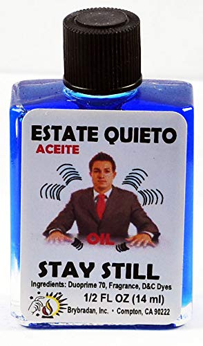 1 PIECE BRYBRADAN STAY STILL OIL/ESTATE QUIETO ACEITE 1/2 FL OZ 14.7ML Beauty & Personal Care MW