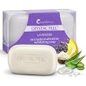 Exfoliating Bar Soap for Men & Women, Crystal Peel Luxury Microdermabrasion Hydrating & Exfoliating Body Soap Bar, Solid Magnesium Mineral Scrub Beauty & Personal Care Crystalon Crystal Peel