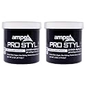 AmPro Pro Styl Styling Gel - Non-Flaking, Alcohol Free, Vegan Formula - Flexible, Touchable Hold for All Hair Textures - Regular - 2 pc Beauty & Personal Care AmPro