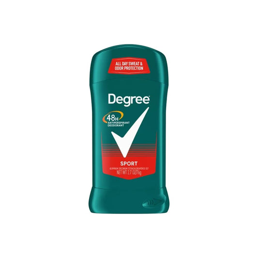 Sport Invisible Antiperspirant & Deodorant Stick by Degree for Men - 2.7 oz Deodorant by Degree Beauty and Personal Care Degree