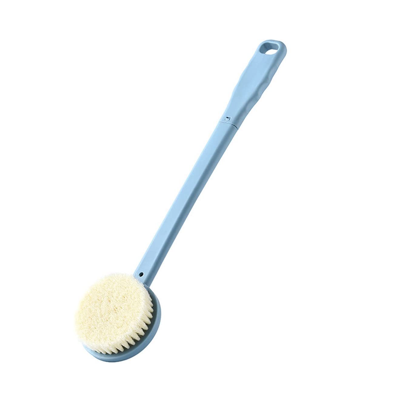 Shower Brush, Shower Brush with Long Handle Comfy Bristles,Bath Back Brush for Wet or Dry Body Back Brushing Exfoliation Improve Skin Beauty and Personal Care XlyCjkb