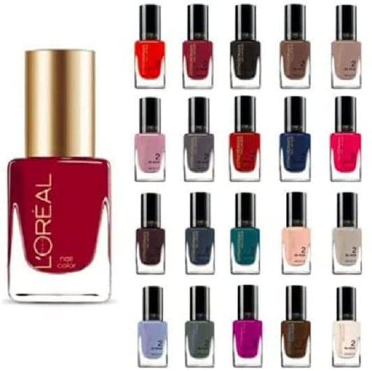 L’Oreal Paris Paris Extraordinaire Gel-Lacque 1-2-3 Nail Color Set 10-Piece Collection Random