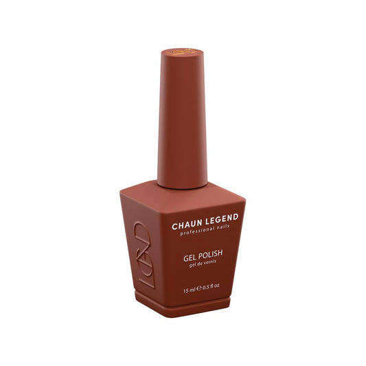 Chaun Legend Gel Nail Polish | Meltdown LG5203 (bold warm red) | Soak Off UV LED Cure Gel Polish High Gloss 15ml