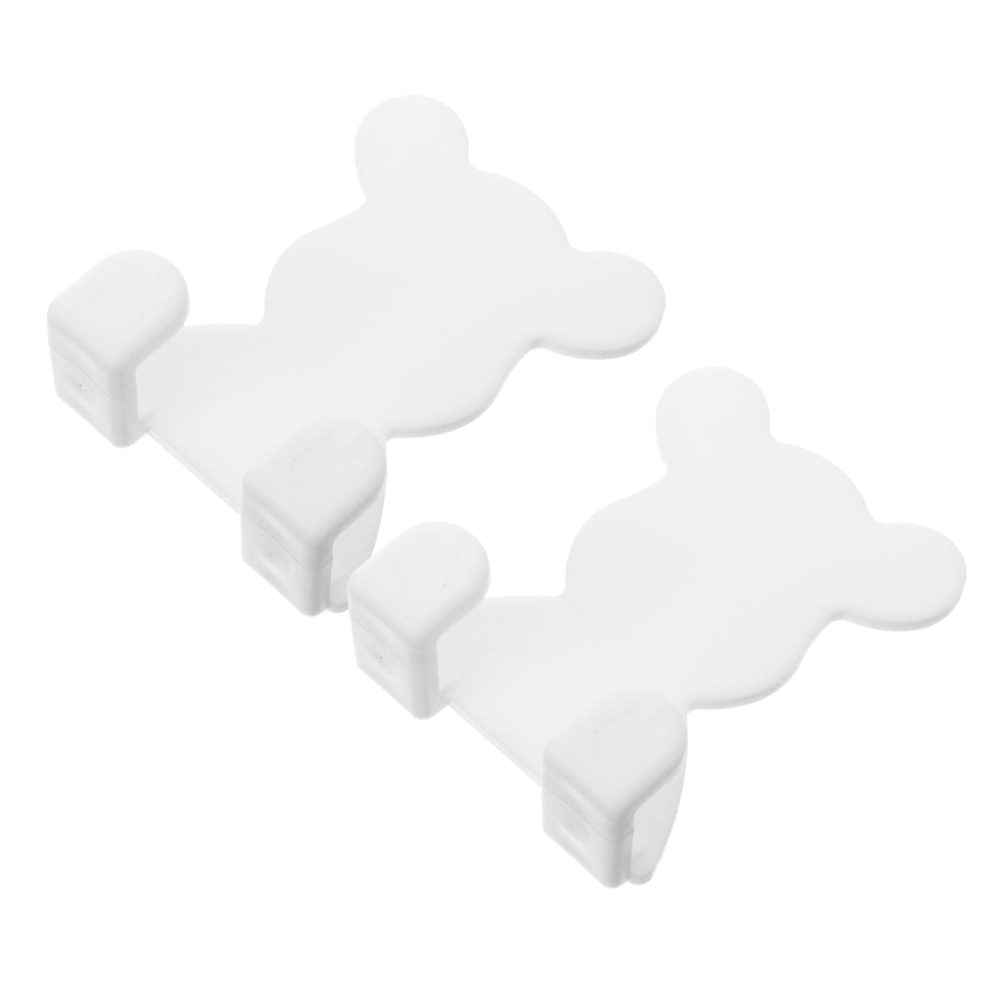 DOITOOL 2pcs shelfs Hooks shavers for Men Razors for Men Razor Brush Holder Stand Wall Mounted Holder Sticky Hook Bracket Shaving Brush Man Stainless Beauty and Personal Care DOITOOL