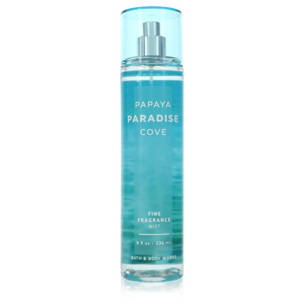 Bath and Body Works PAPAYA PARADISE COVE Fine Fragrance Mist 8 Fluid Ounce (2018 Edition) Beauty & Personal Care Bath & Body Works