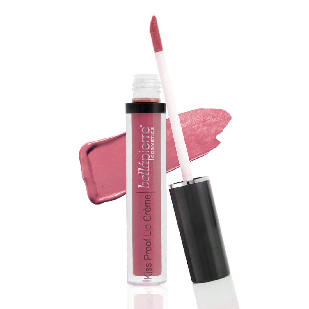 bellapierre Kiss Proof Lip Crème | Richly Pigmented, Smooth Matte Finish | 100% Natural Formulation | Non-Toxic and Paraben Free |Long Lasting Beauty & Personal Care bellapierre