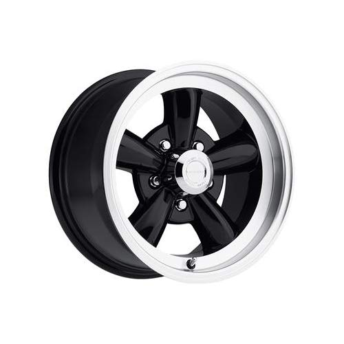 Vision 141 Legend 5 Gloss Black Machined Lip 15X7 Beauty & Personal Care Vision