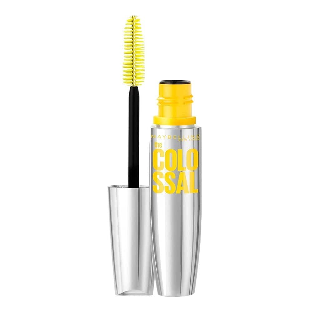 Maybelline New York Volum' express the colossal washable mascara, volumizing, Platinum Black, 0.31 Fluid Ounce Beauty & Personal Care MAYBELLINE