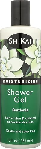 ShiKai All Natural Moisturizing Shower Gel, Gardenia, 12-Ounces (Pack of 3) Beauty & Personal Care ShiKai