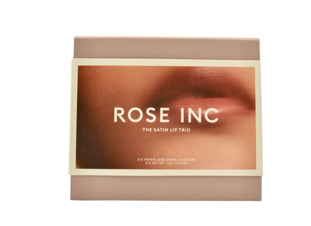 ROSE INC Mini Satin Lipstick Set Beauty & Personal Care Rose Inc