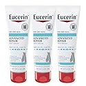 Eucerin Advanced Repair Foot Cream for Dry Feet and Heels, Repairs Very Dry, Rough Skin, Fragrance Free, Non Greasy, Fast Absorbing, Travel Size Beauty & Personal Care Eucerin