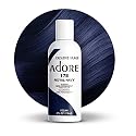 Adore Semi Permanent Hair Color (178 Royal Navy) | Vegan & Cruelty-Free Blue Hair Dye | No Ammonia, No Peroxide, No Alcohol | 4 Fl Oz Beauty & Personal Care Adore