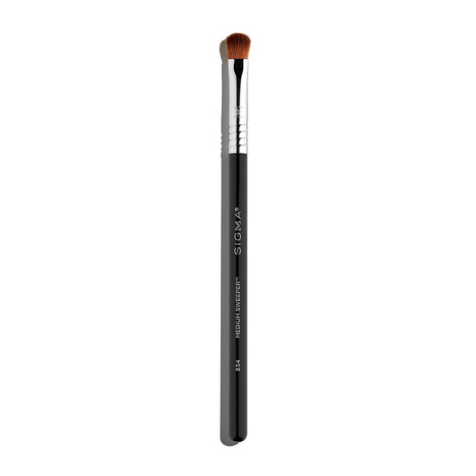 Sigma Beauty Professional E54 Medium Sweeper Brush - Professional Eyeshadow Brush for Controlled Lid Application, Packing on Metallic Shades Beauty & Personal Care Sigma Beauty