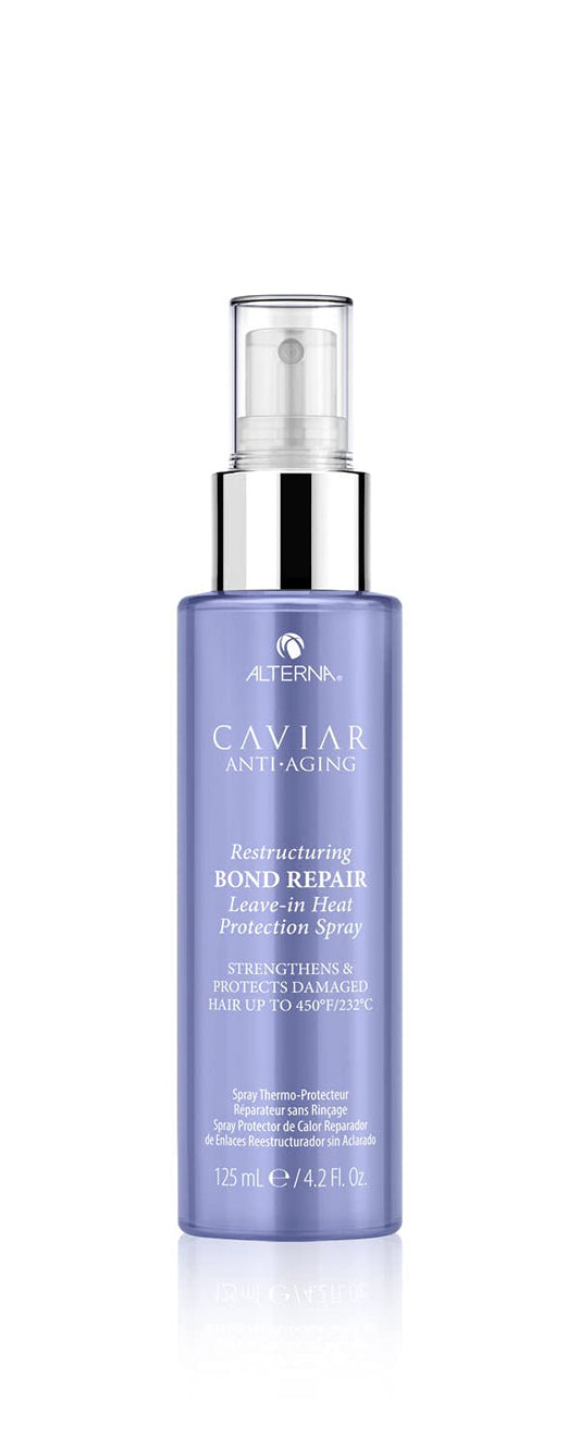 Alterna Haircare CAVIAR Anti-Aging Restructuring Bond Repair Leave-in Heat Protection Spray 4.2 Fl Oz | Strengthens and Protects Damaged Hair Beauty & Personal Care Alterna